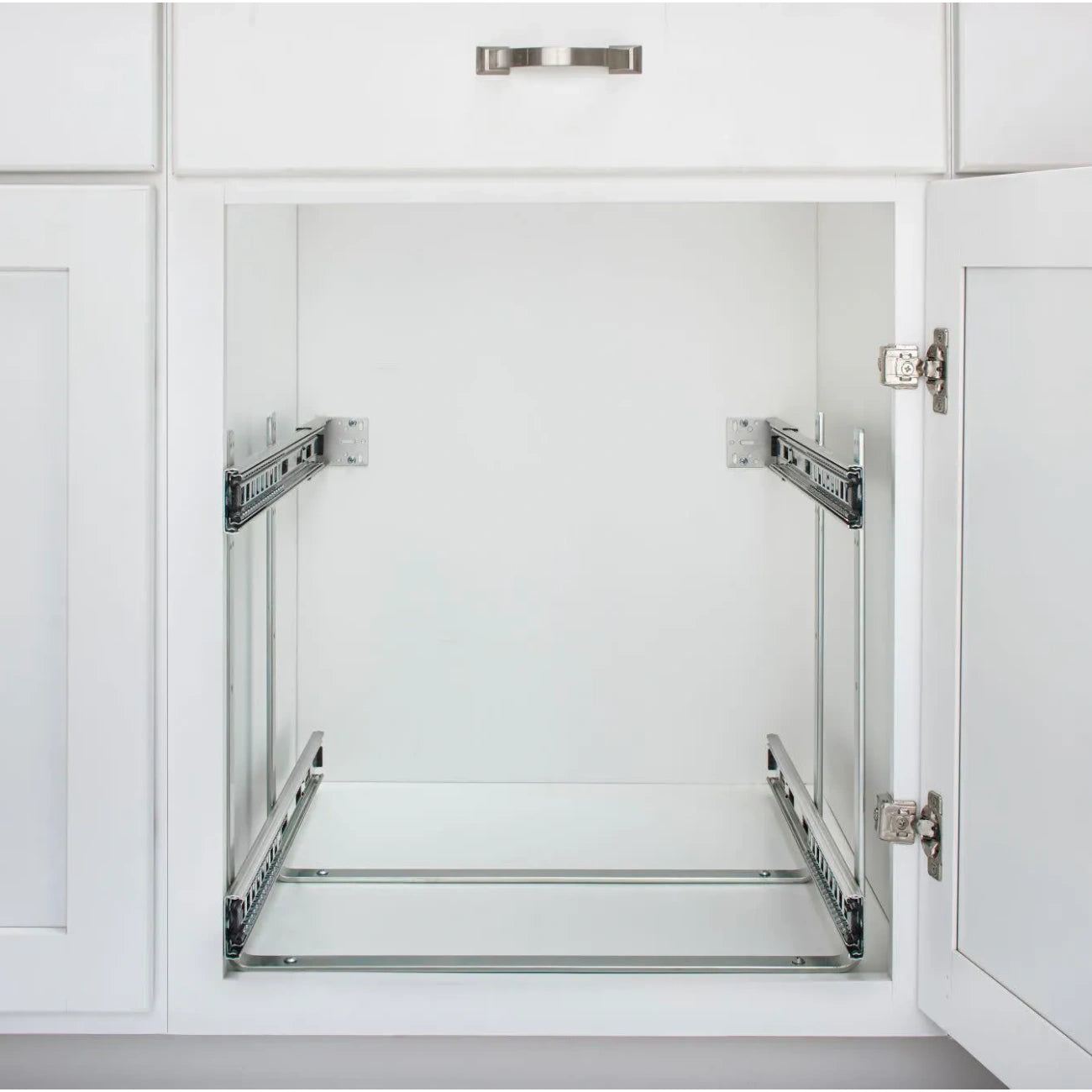 Chrome Wire Pullout Shelves