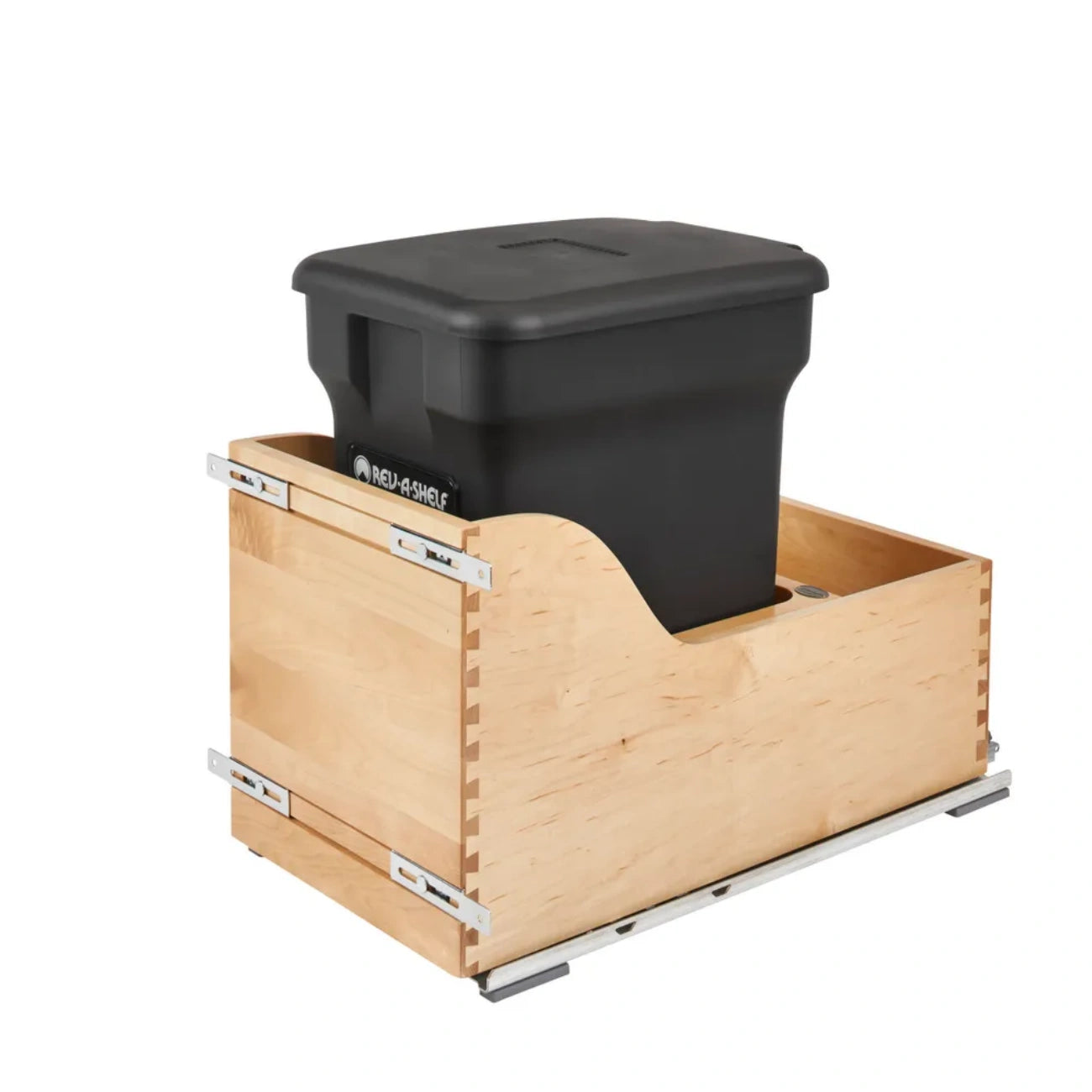 Maple Bottom Mount Compo+ Compost Container w/ BLUMOTION Soft-Close