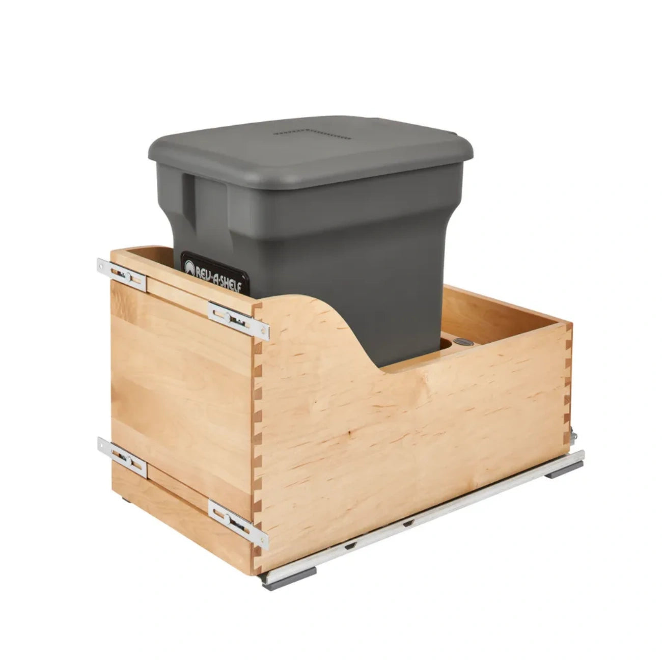 Maple Bottom Mount Compo+ Compost Container w/ BLUMOTION Soft-Close