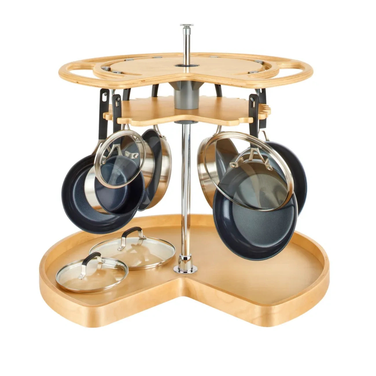 Lazy Susan – Not-So-Lazy, Organizer for Base & Lower Cabinets