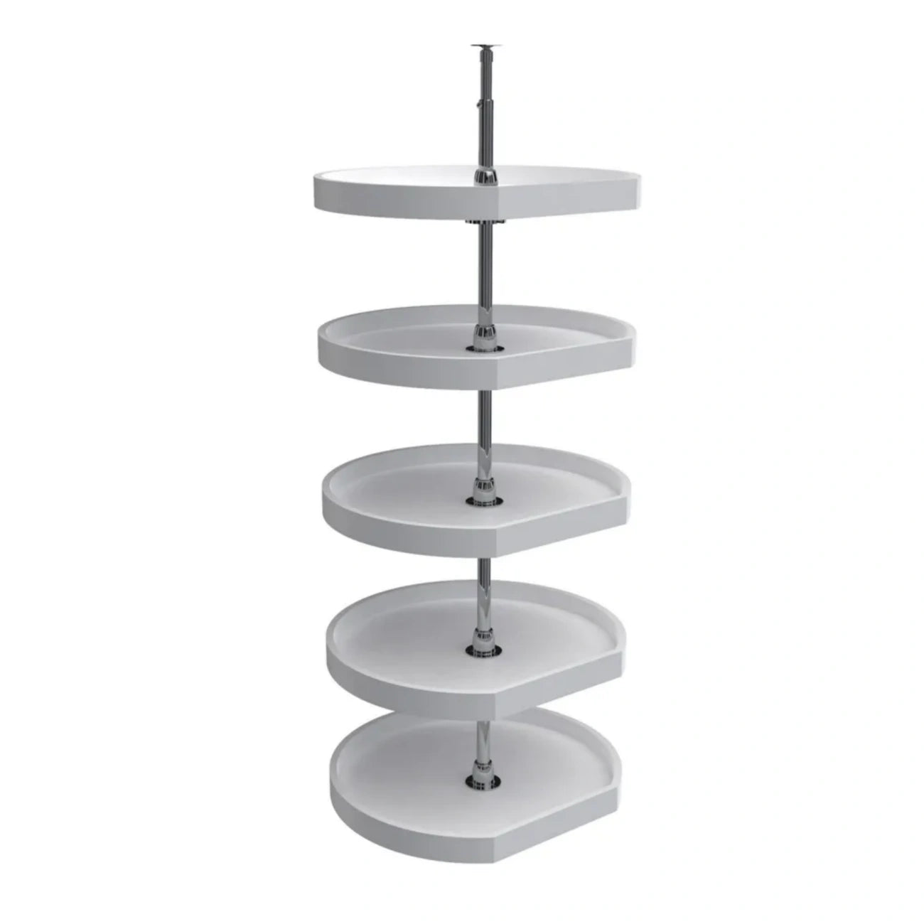 Polymer D-Shaped Pantry Set