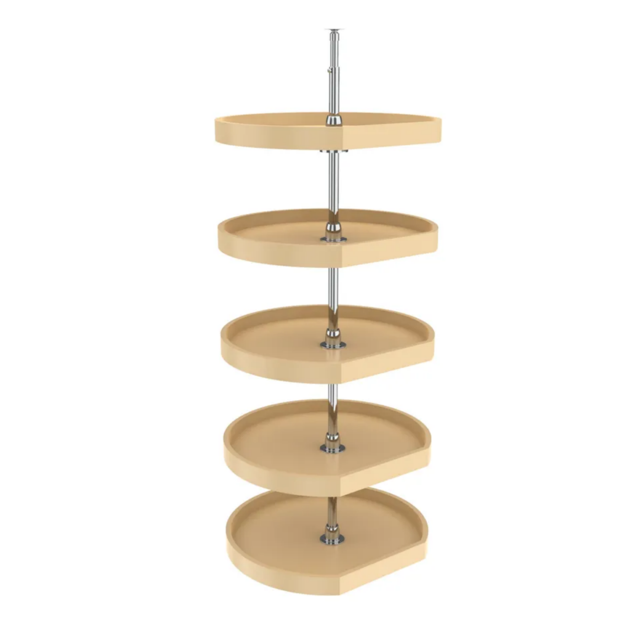 Polymer D-Shaped Pantry Set