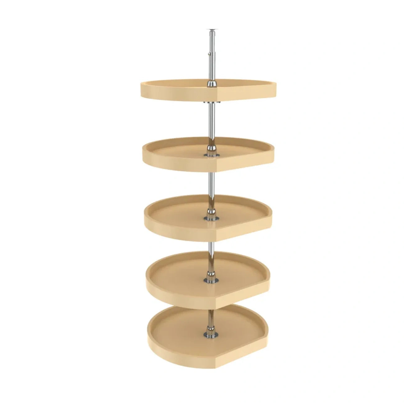 Polymer D-Shaped Pantry Set