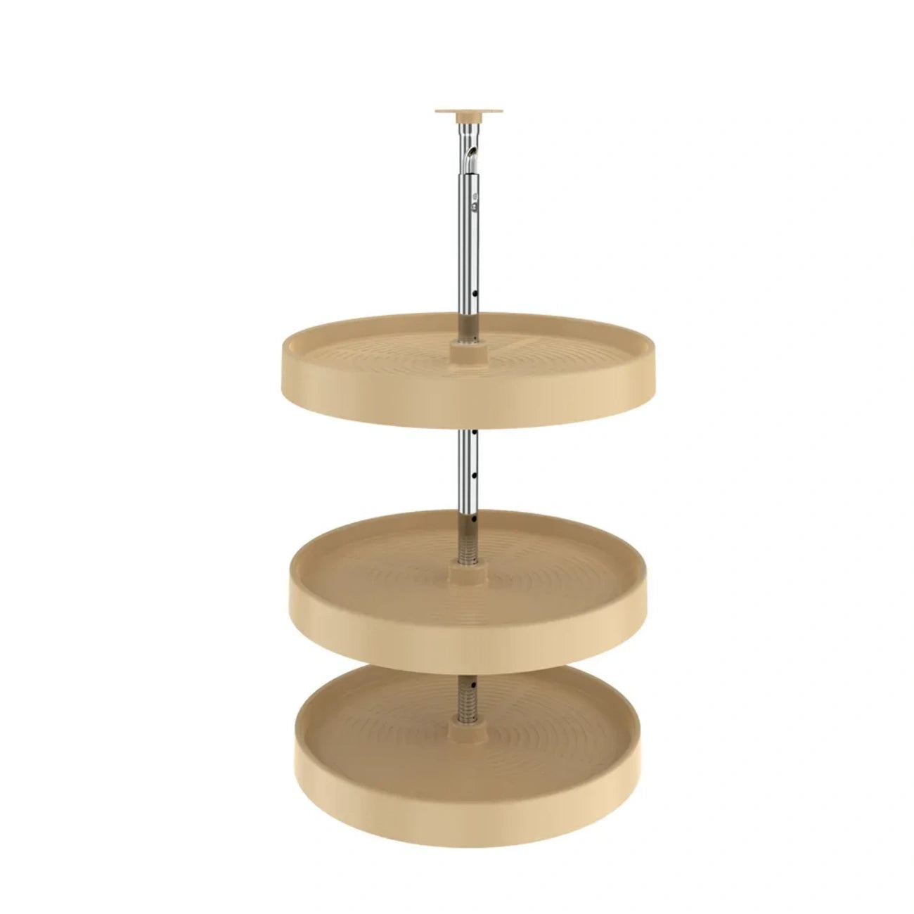 Lazy Susan – Full Circle, Polymer, 3-Shelf Organizer for Wall & Upper Cabinets