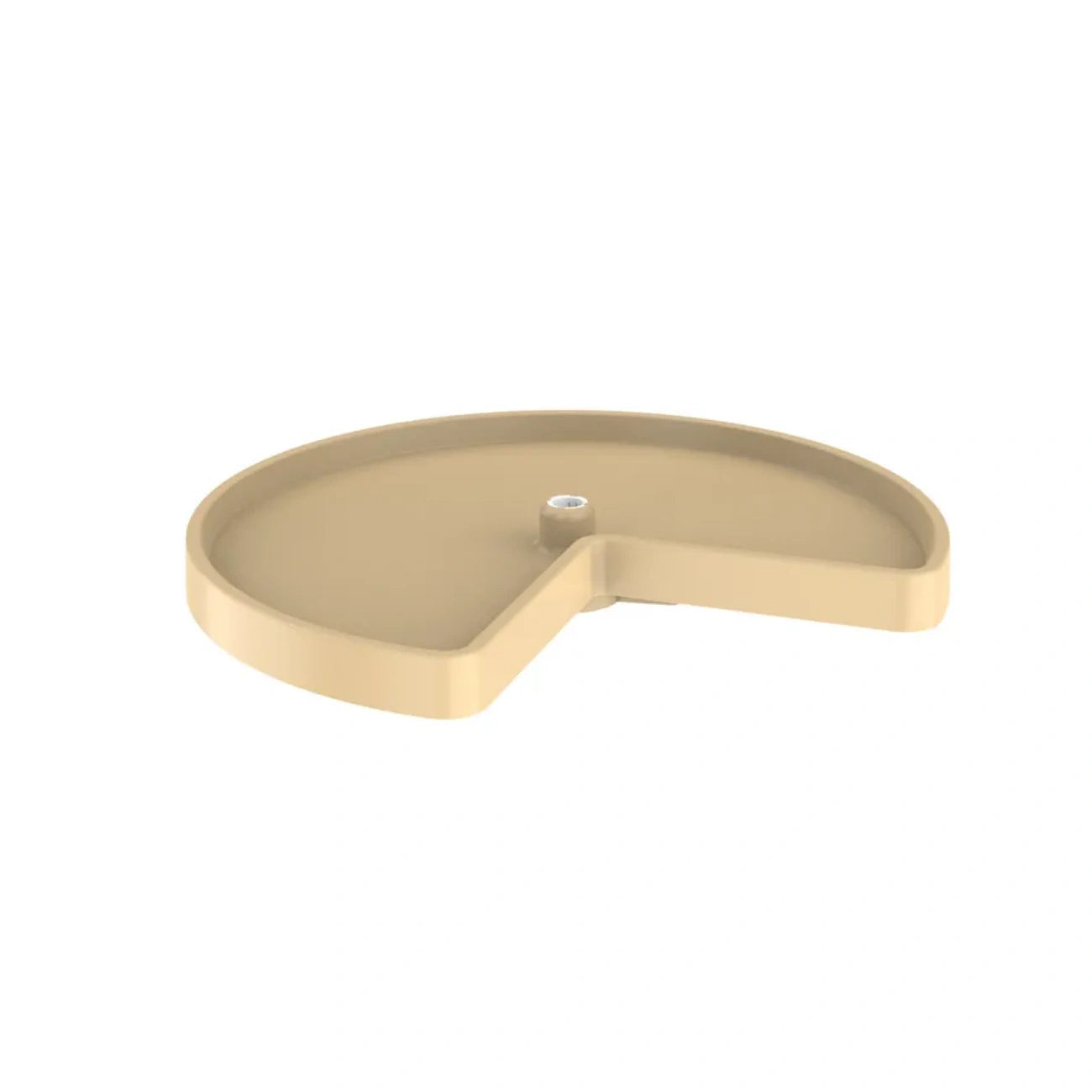 Lazy Susan – Value Line, Kidney-Shaped, Polymer, 2-Shelf Organizer for Base & Lower Cabinets