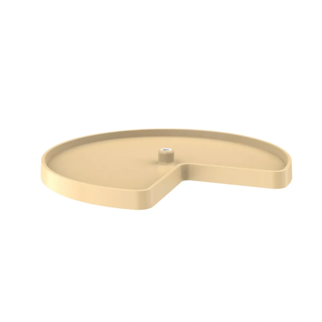 Lazy Susan – Value Line, Kidney-Shaped, Polymer, 2-Shelf Organizer for Base & Lower Cabinets