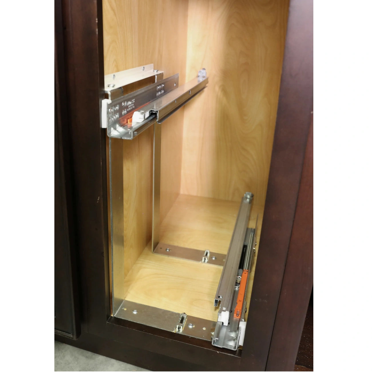 Side and Bottom Mount Base Pullout w/BLUMOTION Soft-Close