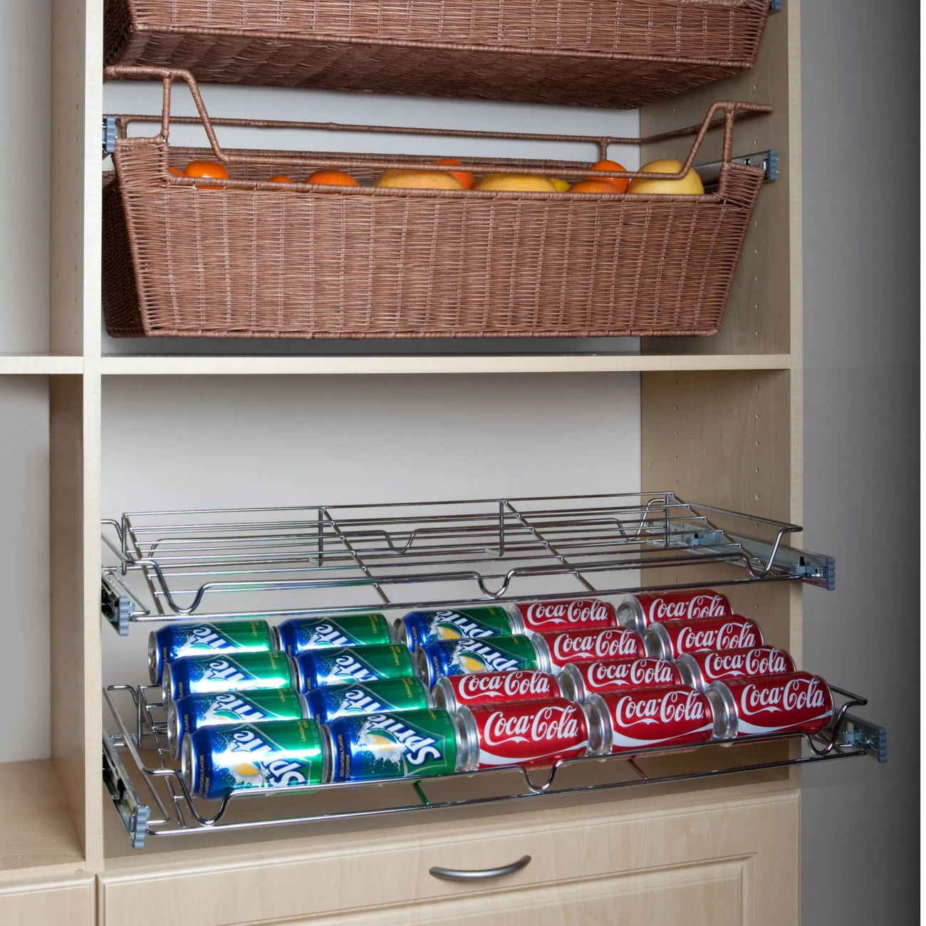 Sliding Spice/Can Rack