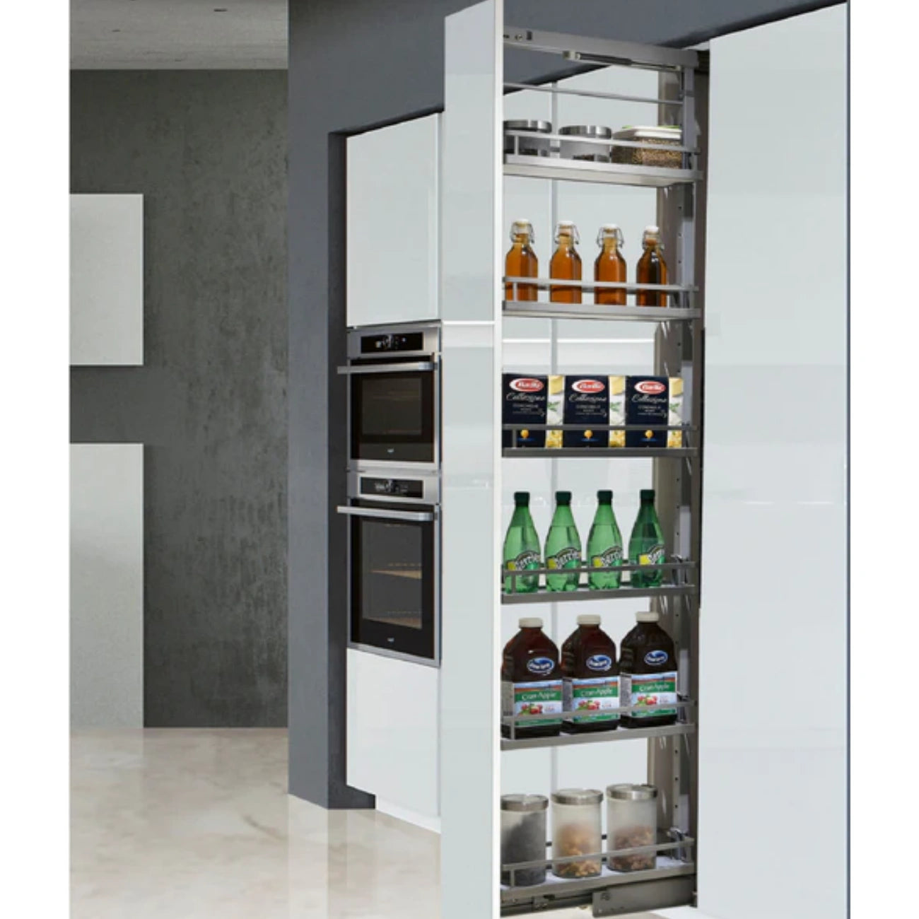 Soft-closing Pantry Units