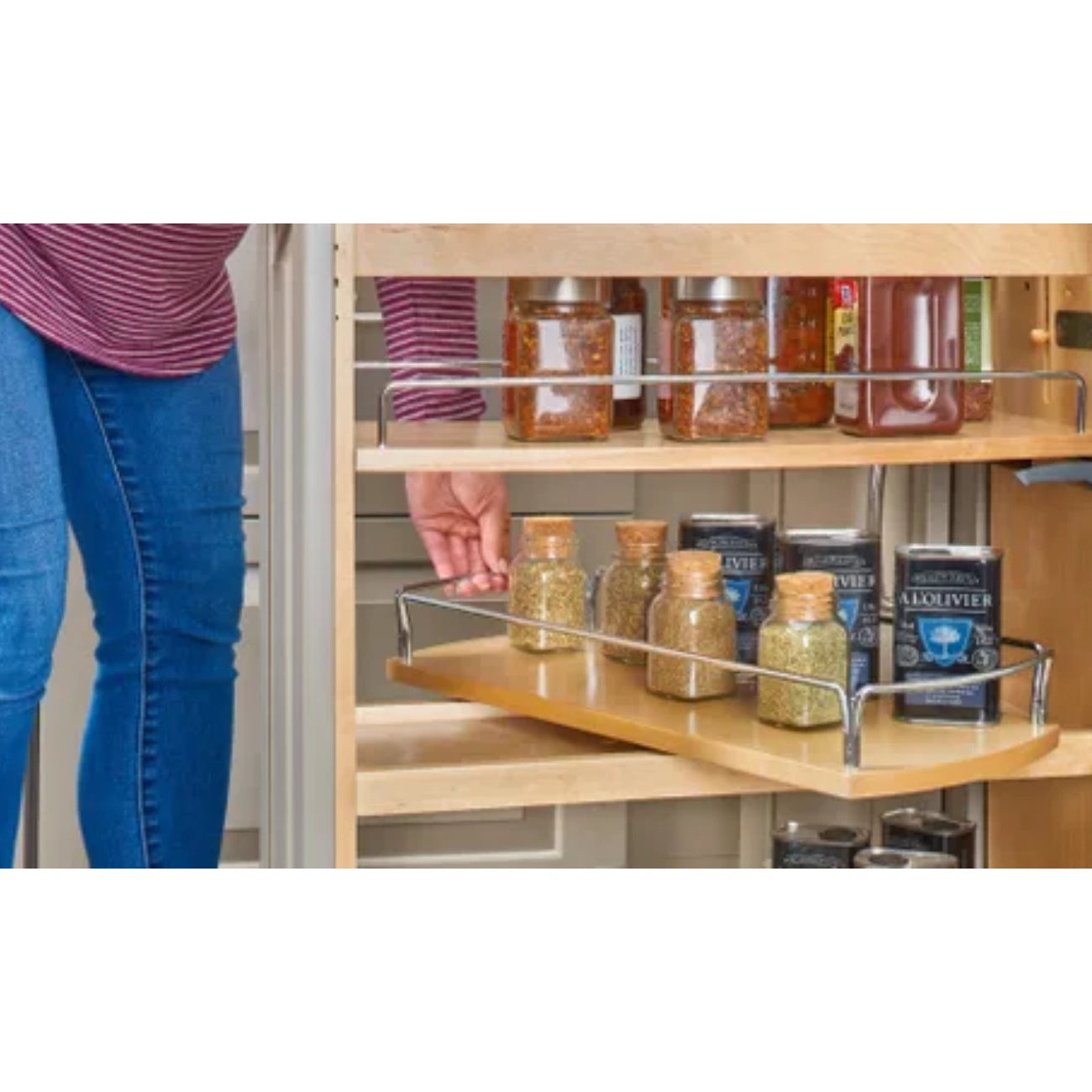 Swivel Shelf Pullout