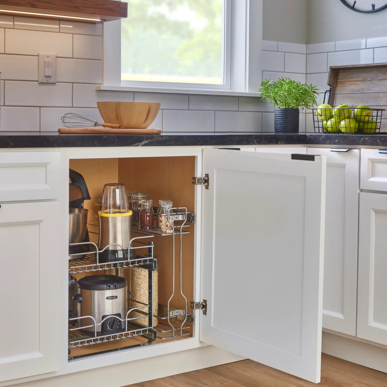 Two-Tier Base Organizer Pullout