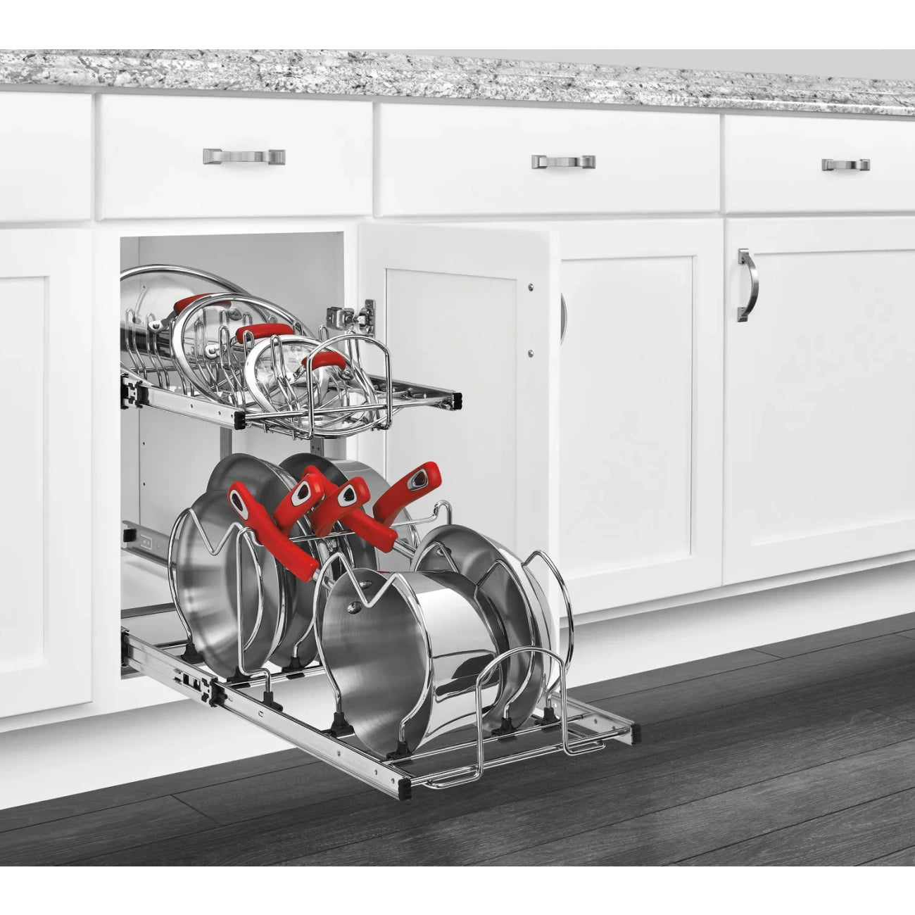 Two-Tier Cookware Organizer