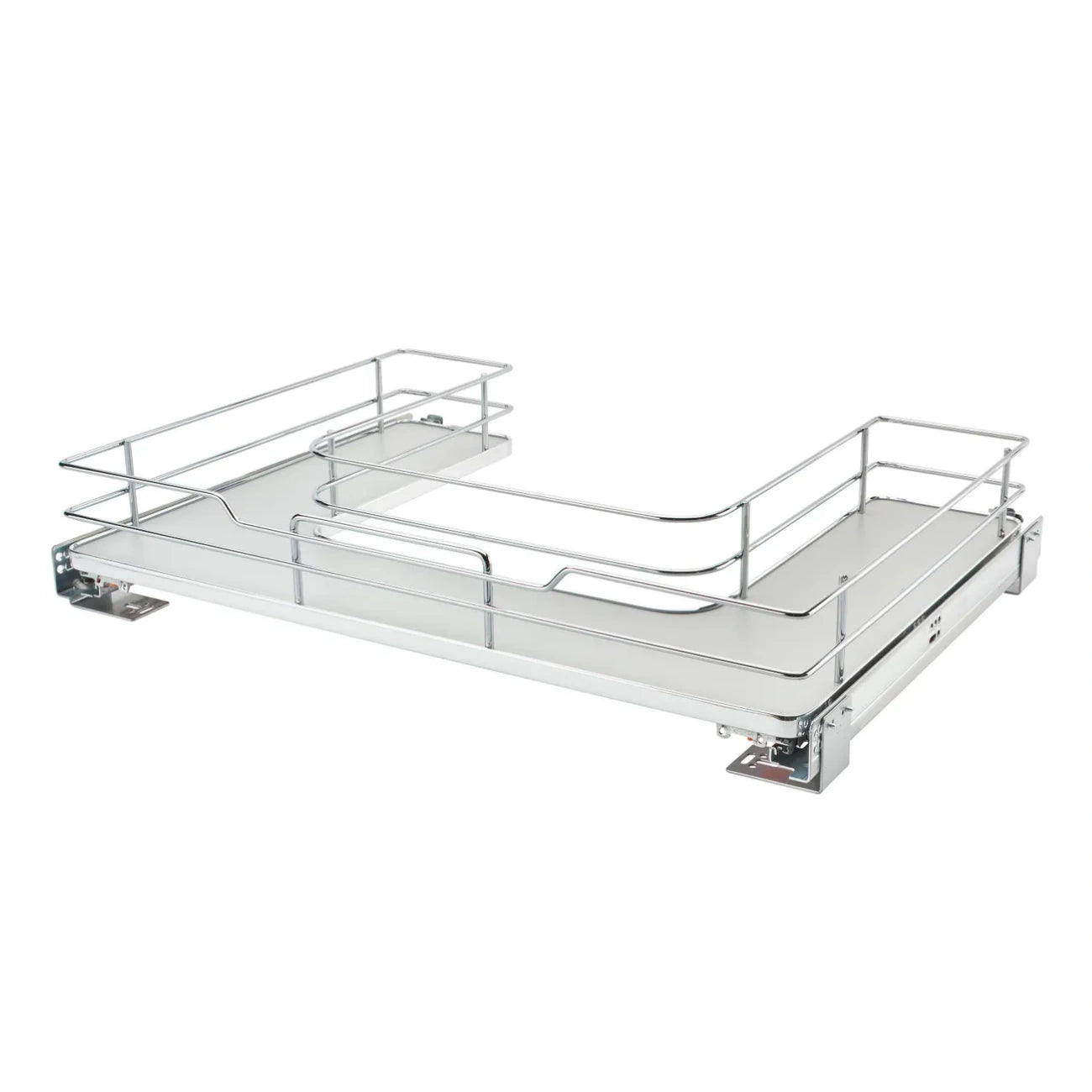 U-Shaped Solid Bottom Shelves