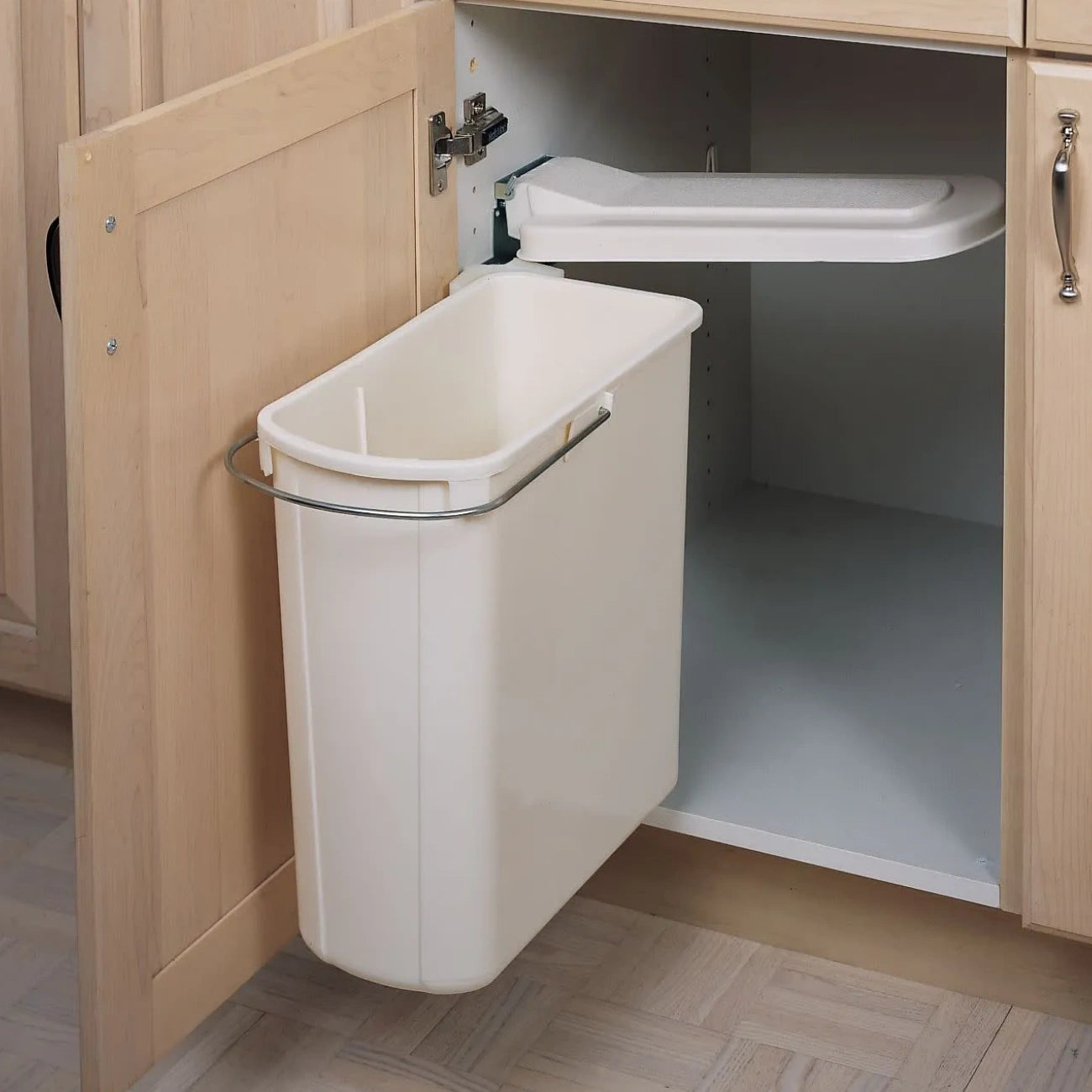Under Sink Pivot Out Waste Container