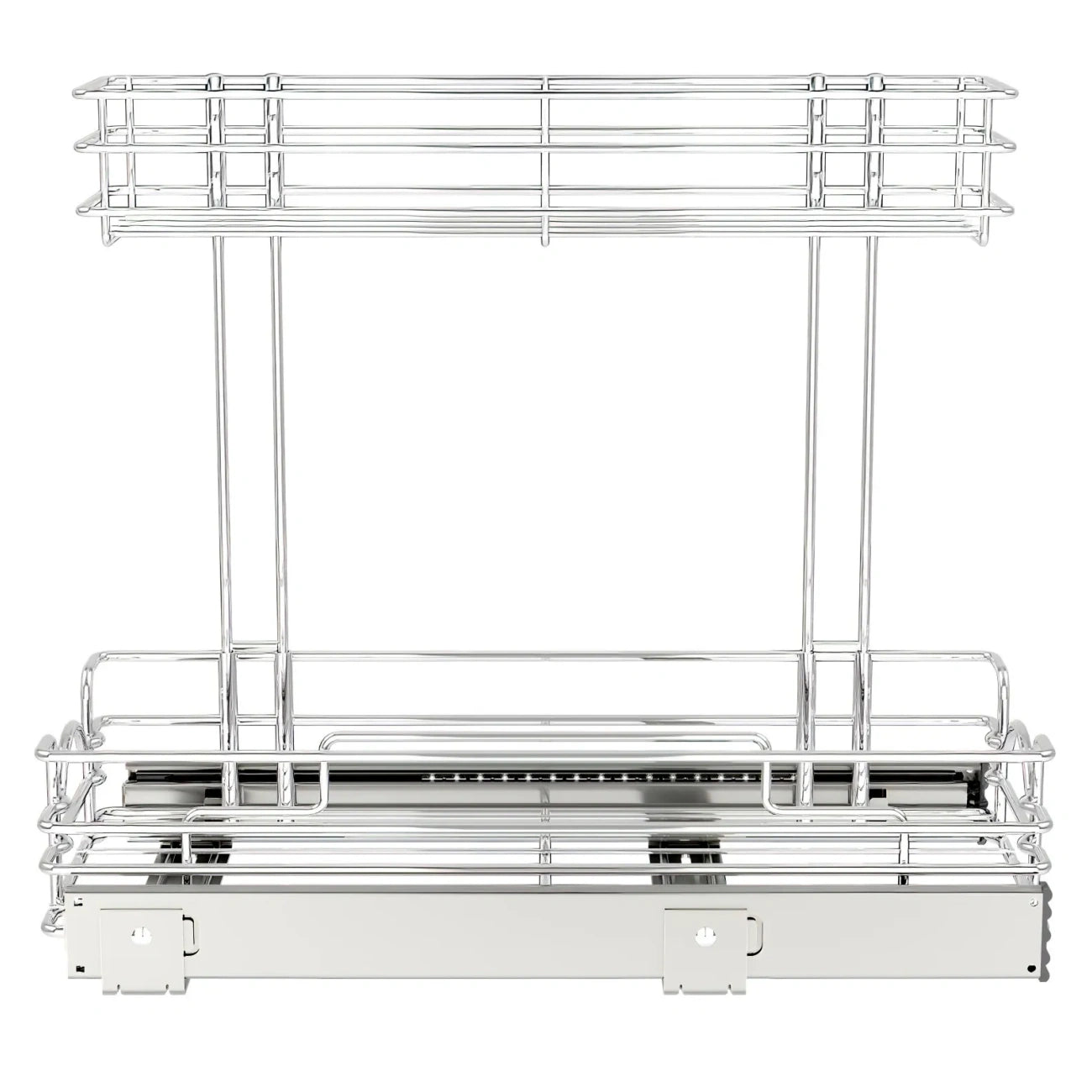 Undersink Steel Wire Pullout Organizer