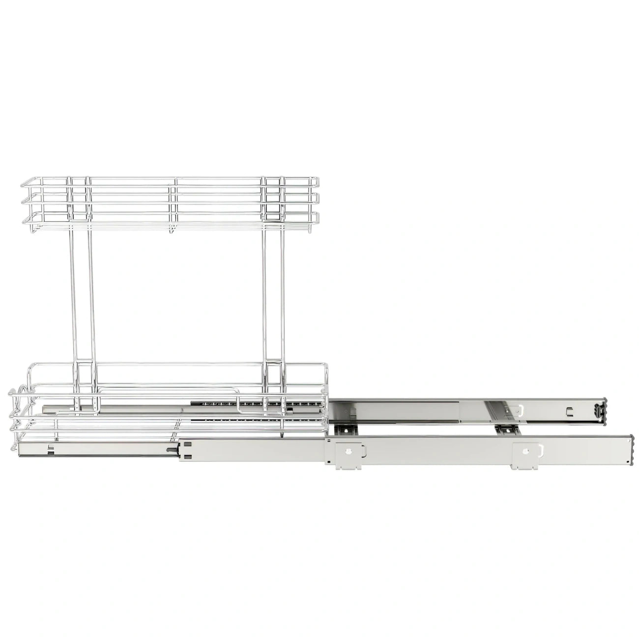 Undersink Steel Wire Pullout Organizer