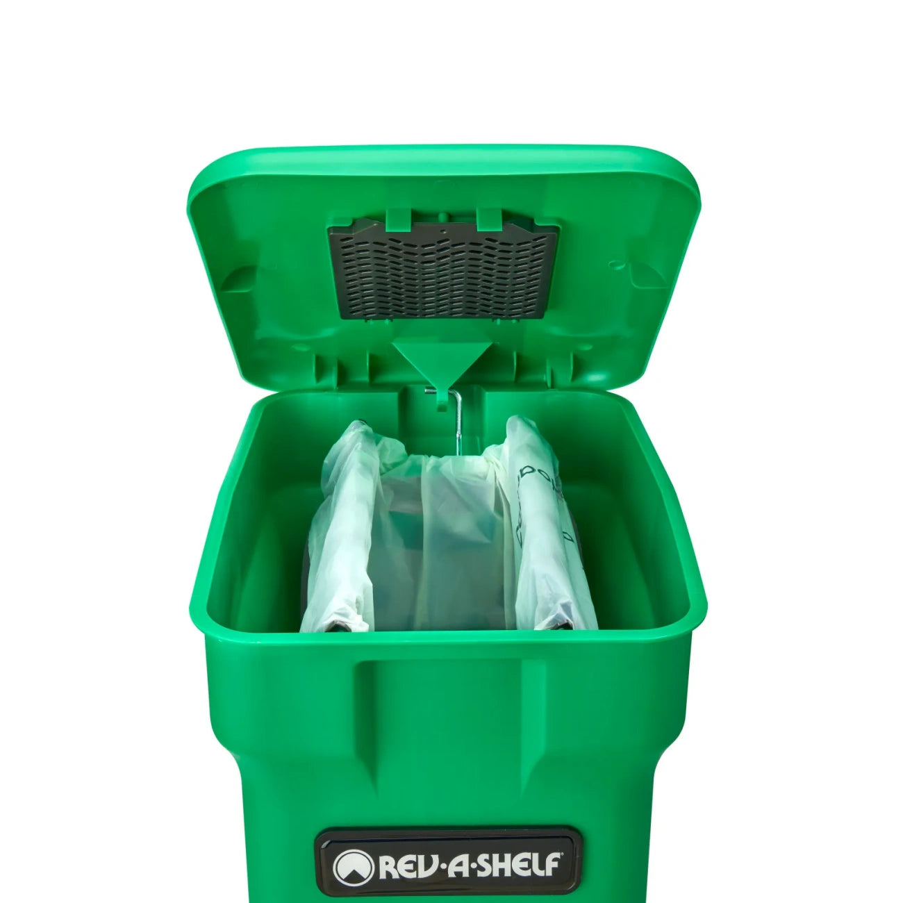 Wire Bottom Mount Waste Container w/ Compo+ Compost Containers