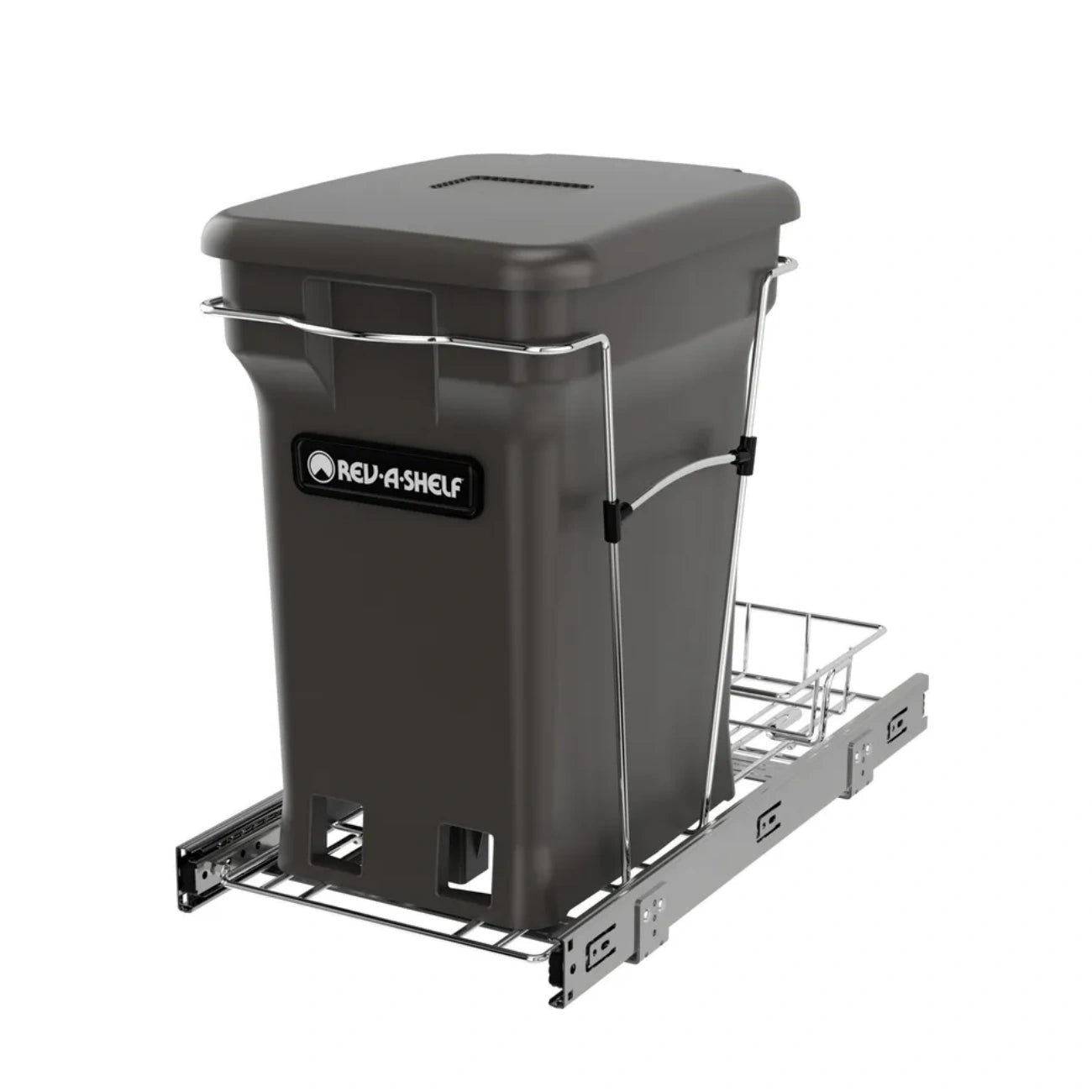 Wire Bottom Mount Waste Container w/ Compo+ Compost Containers