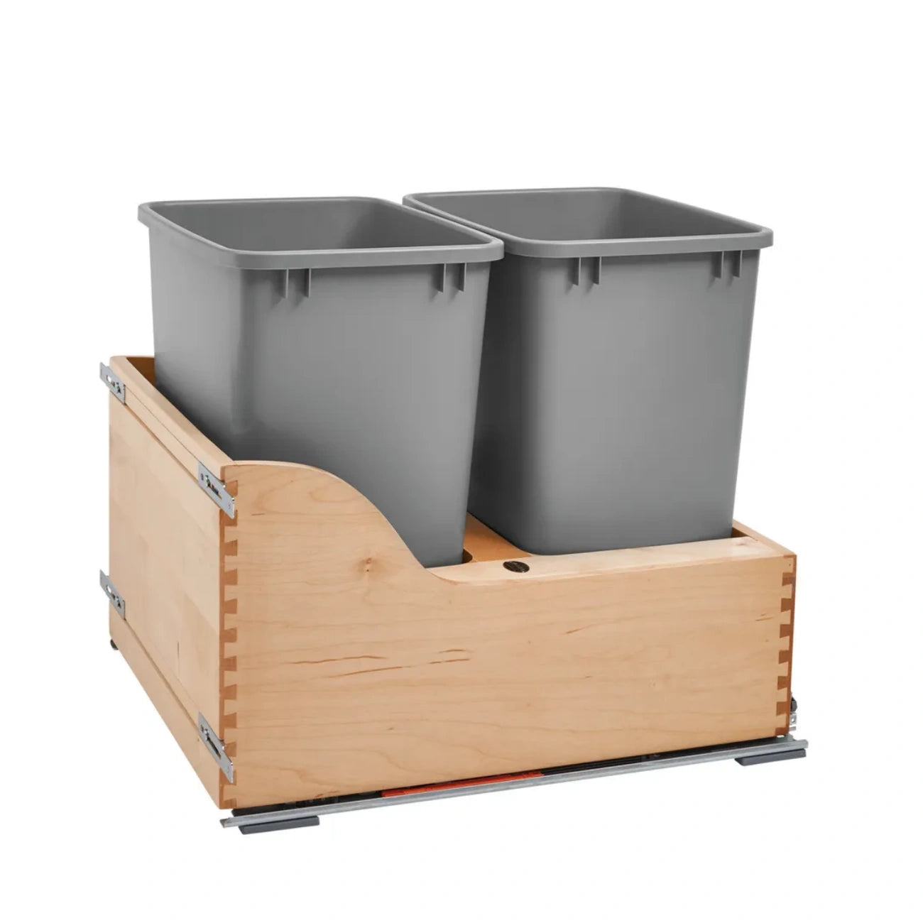 Wood Bottom Mount Waste Container