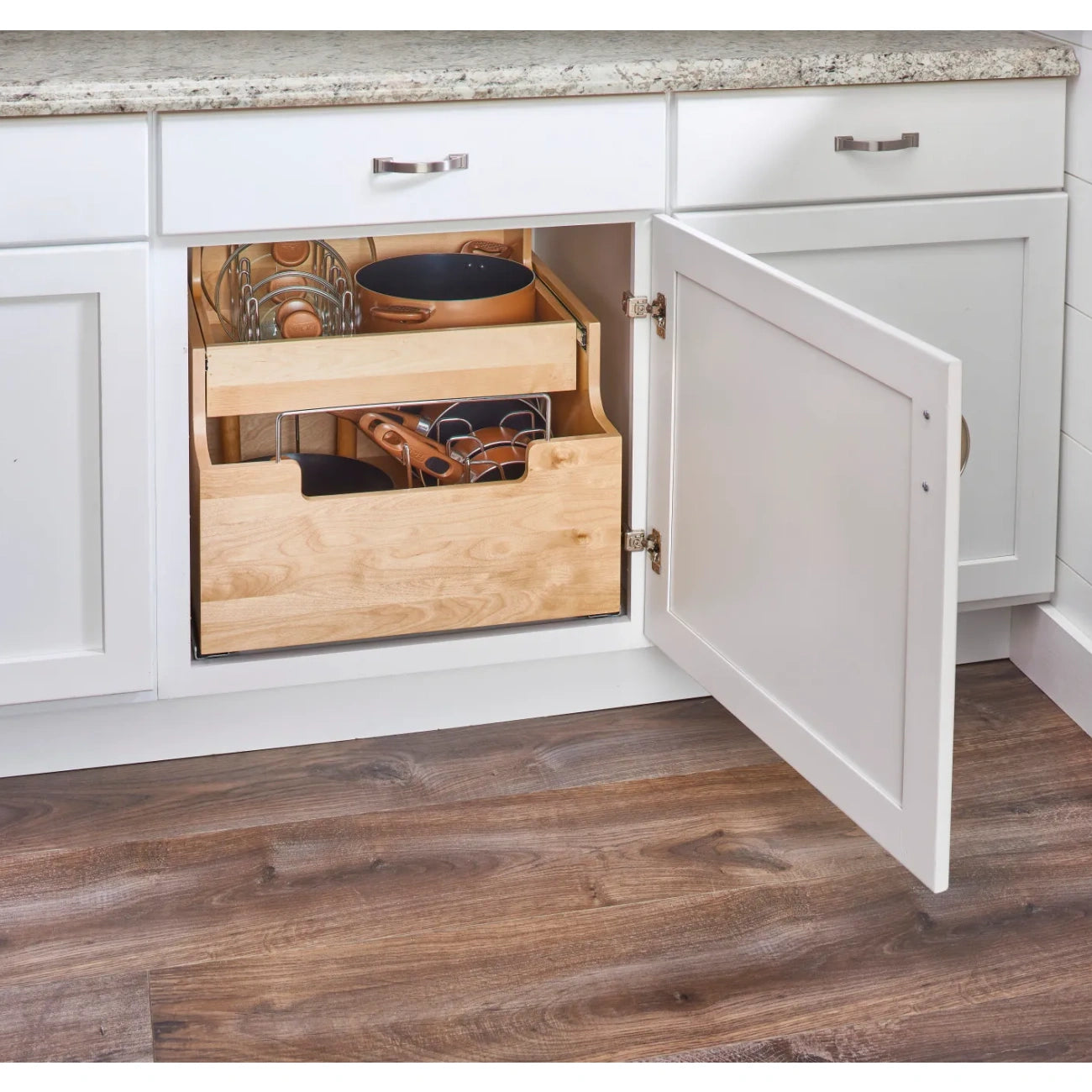 Wood Cookware Organizer