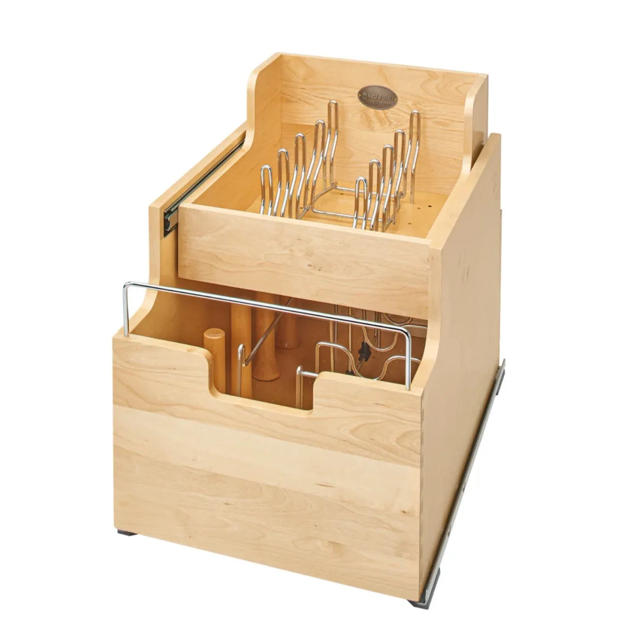Wood Cookware Organizer