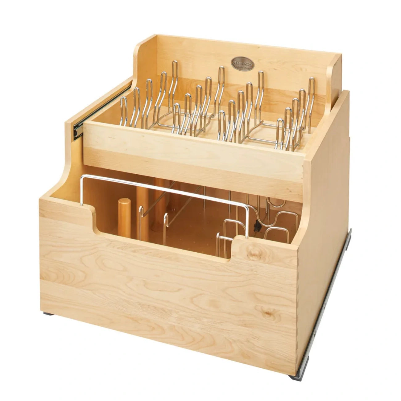 Wood Cookware Organizer