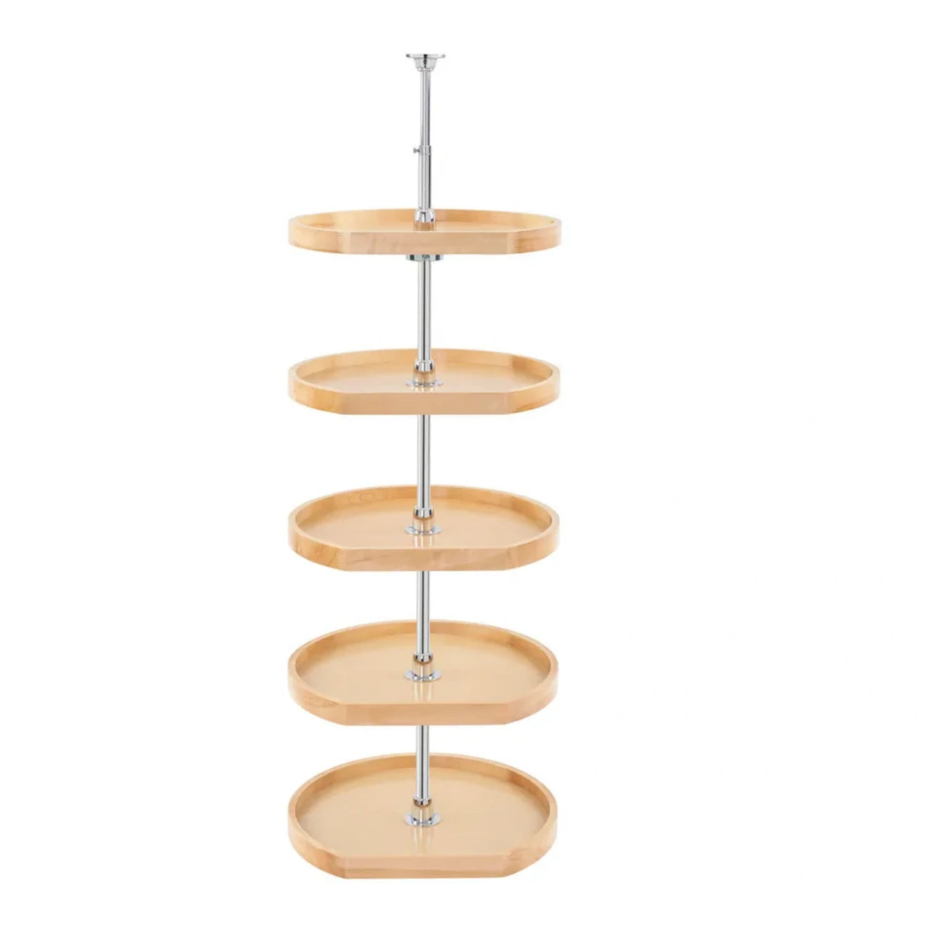 Wood D-Shape Pantry Set