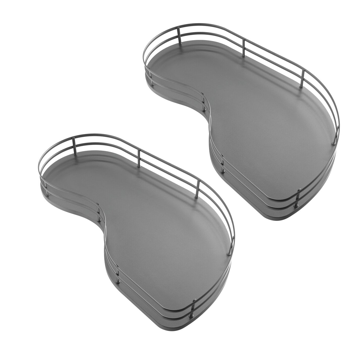 Vibo Fly Moon 3.0 with Soft-Close Mechanism for 24" Left Door, Anthracite Grey