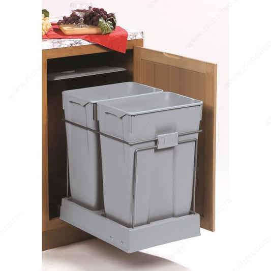 Bottom-Mount Recycling Center