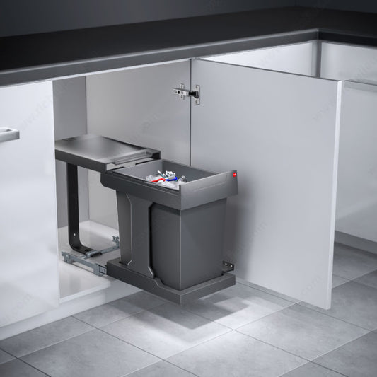 Bottom Mount Pull-Out Waste Container