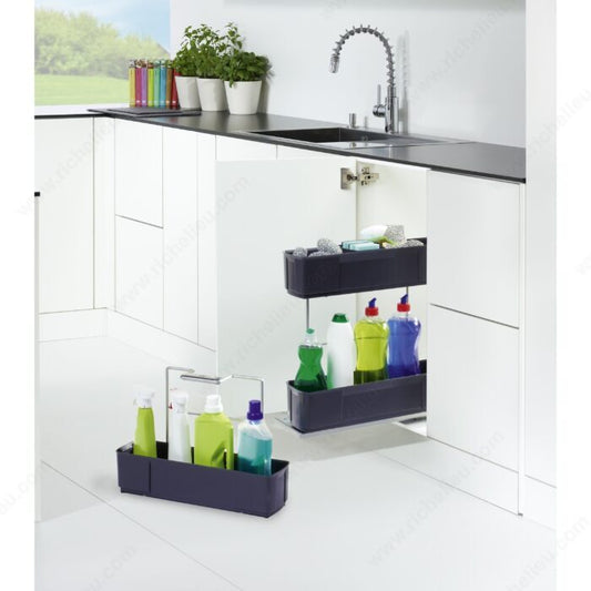 Pull-Out Baskets for Cleaning Products