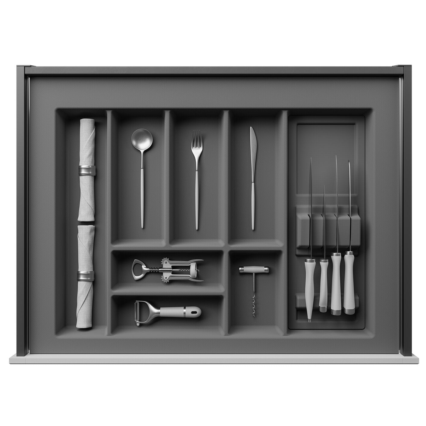 Cutlery Drawer Organizer Kits-AREA