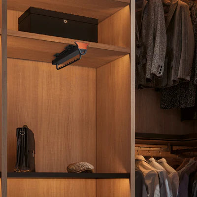 Top-mounted Soft-closing Cloth Hanger Pull-out