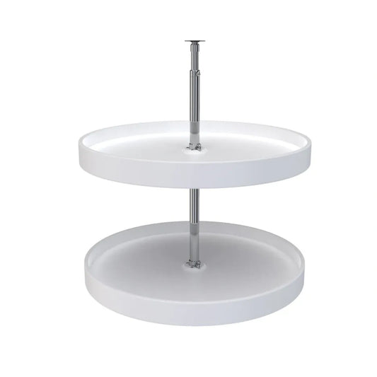 Lazy Susan – RAS, Full Circle, Polymer, 2-Shelf Organizer for Base & Lower Cabinets