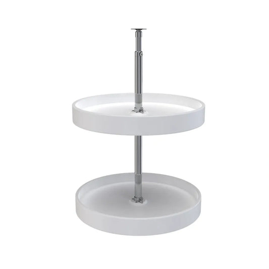 Lazy Susan – RAS, Full Circle, Polymer, 2-Shelf Organizer for Wall & Upper Cabinets