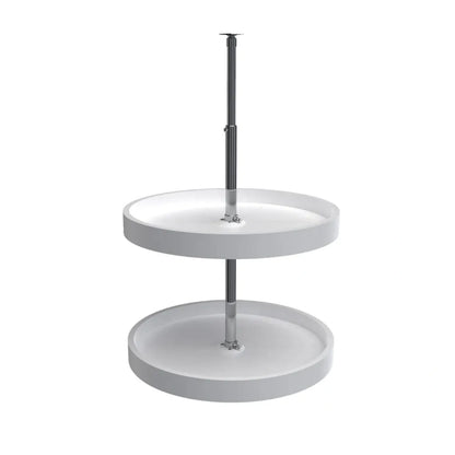 Lazy Susan – RAS, Full Circle, Polymer, 2-Shelf Organizer for Wall & Upper Cabinets