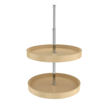 Lazy Susan – RAS, Full Circle, Polymer, 2-Shelf Organizer for Wall & Upper Cabinets