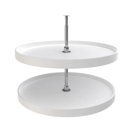 Lazy Susan – RAS, Full Circle, Polymer, 2-Shelf Organizer for Base & Lower Cabinets