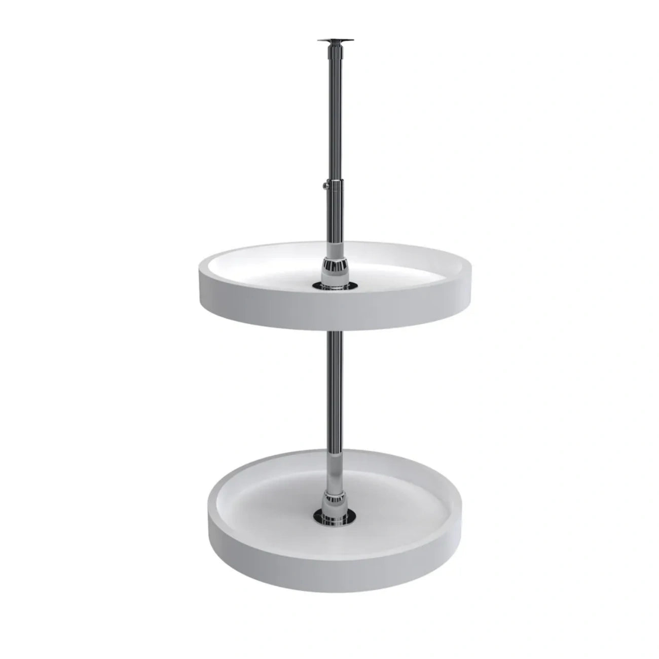 Lazy Susan – RAS, Full Circle, Polymer, 2-Shelf Organizer for Wall & Upper Cabinets