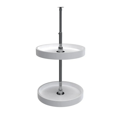 Lazy Susan – RAS, Full Circle, Polymer, 2-Shelf Organizer for Wall & Upper Cabinets