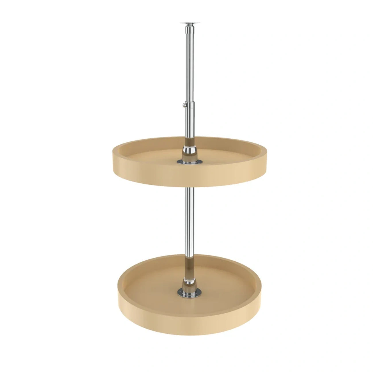 Lazy Susan – RAS, Full Circle, Polymer, 2-Shelf Organizer for Wall & Upper Cabinets