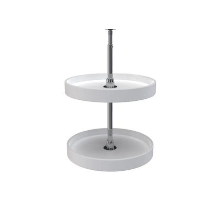 Lazy Susan – RAS, Full Circle, Polymer, 2-Shelf Organizer for Wall & Upper Cabinets