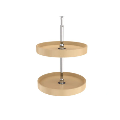 Lazy Susan – RAS, Full Circle, Polymer, 2-Shelf Organizer for Wall & Upper Cabinets