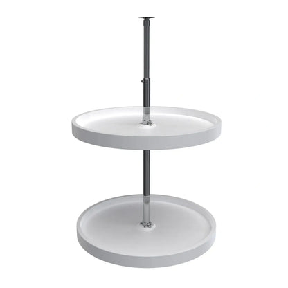 Lazy Susan – RAS, Full Circle, Polymer, 2-Shelf Organizer for Wall & Upper Cabinets