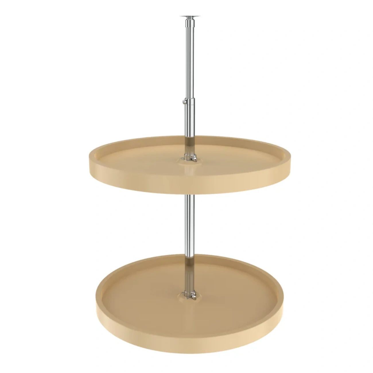 Lazy Susan – RAS, Full Circle, Polymer, 2-Shelf Organizer for Wall & Upper Cabinets