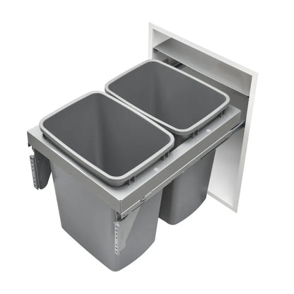 Steel Top Mount Waste Container w/Soft-Close