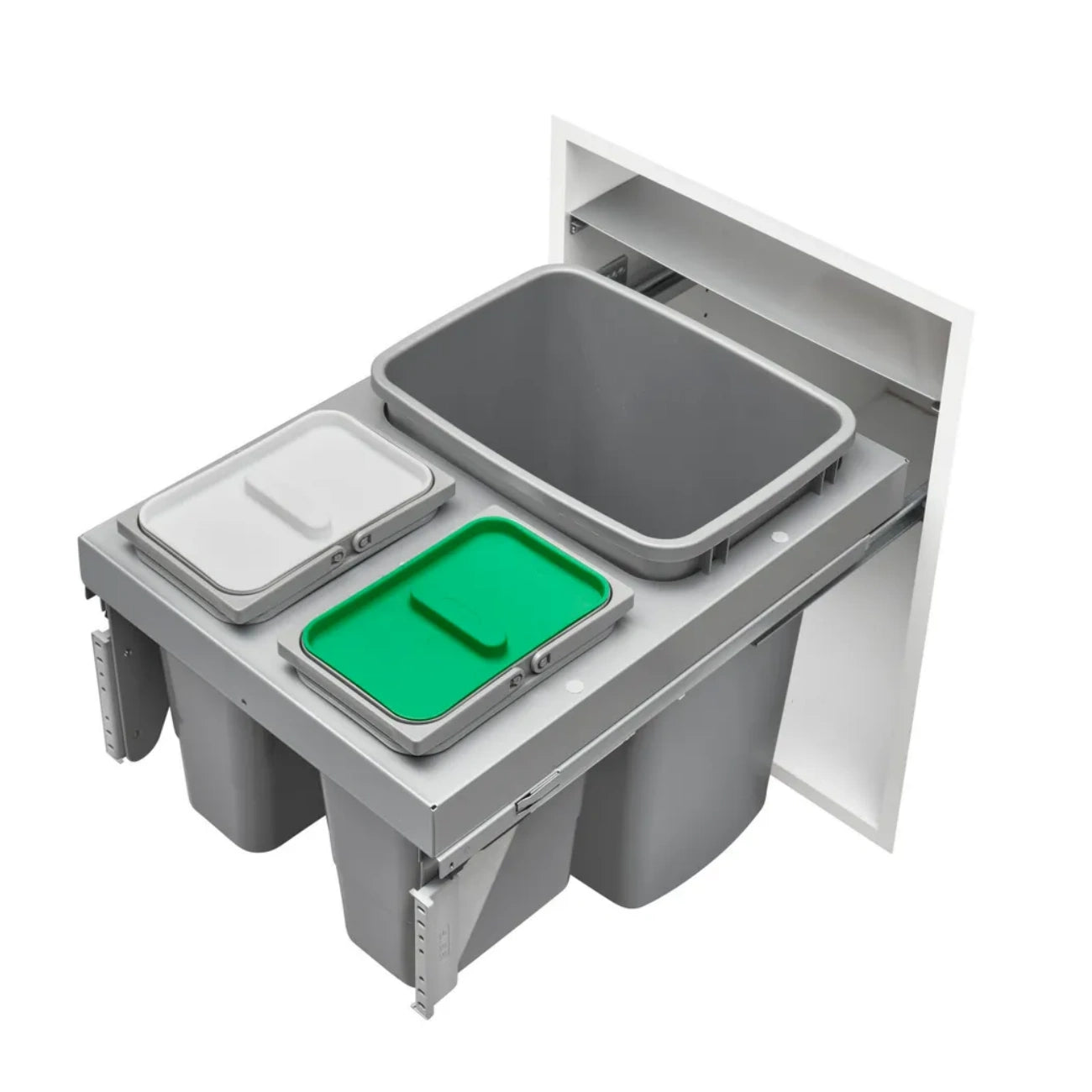 Steel Top Mount Waste Container w/Soft-Close