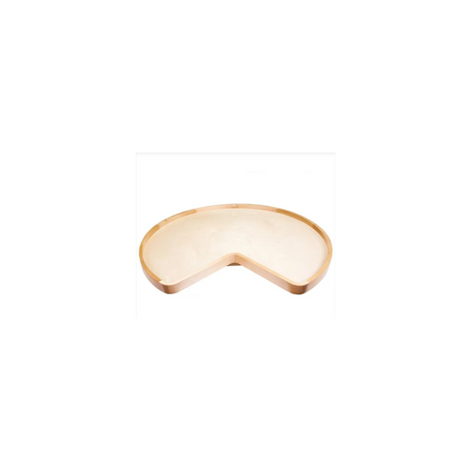M-Series Wood Lazy Susan Birch Shelf with Swivel, 28"