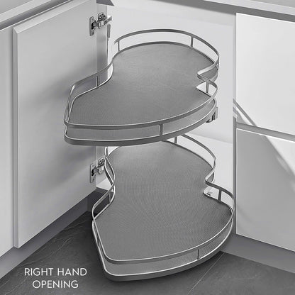 M-Series Swing Corner, Sunlight Silver, RH