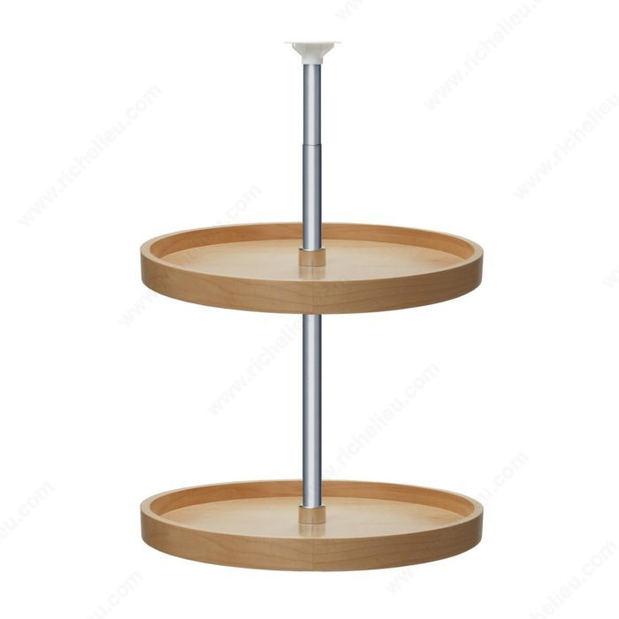 Round Wood Tray Sets
